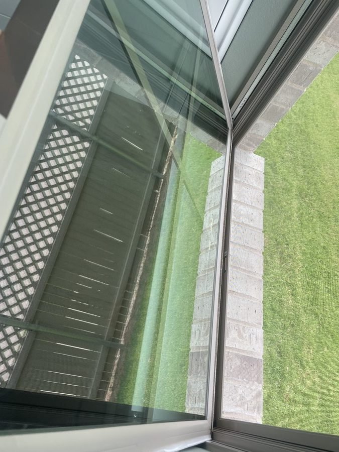 Window after cleaning — streak-free and clear