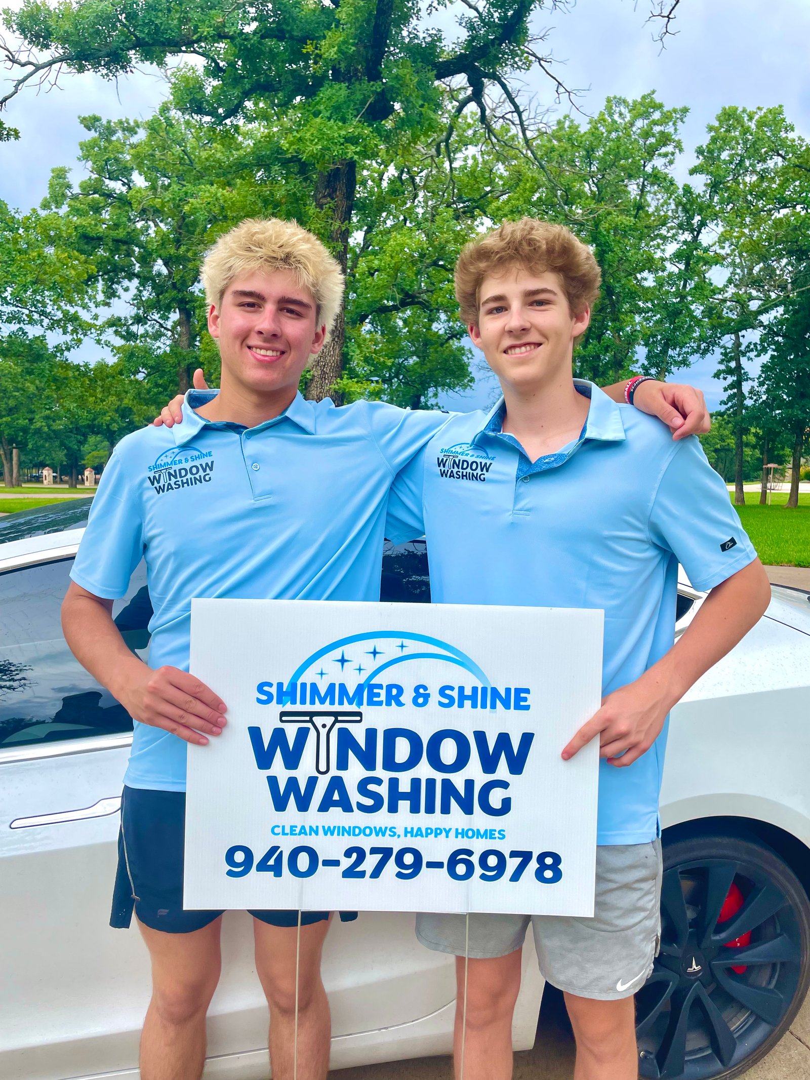 Cooper and Nixon, Shimmer & Shine Window Washing